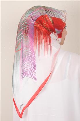 Coton & Silk Eşarp 3649-9