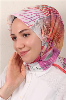 Coton & Silk Eşarp 3649-9