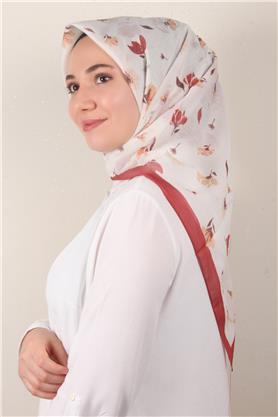 Coton & Silk Eşarp 3651-7
