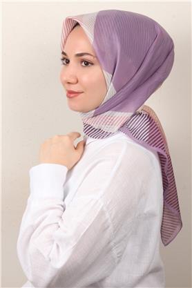 Coton & Silk Eşarp 3646-9 Lavanta