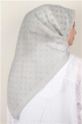 Coton & Silk Eşarp  3645-5 Çağla Yeşili 