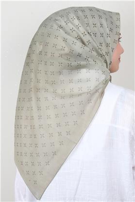 Coton & Silk Eşarp 3645-9 Haki 