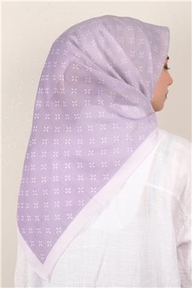 Coton & Silk Eşarp 3645-6 Leylak