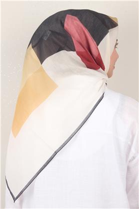 Coton & Silk Eşarp 3647-2 Sütlü Kahve