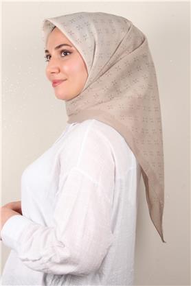 Coton & Silk Eşarp 3645-7 Taş 