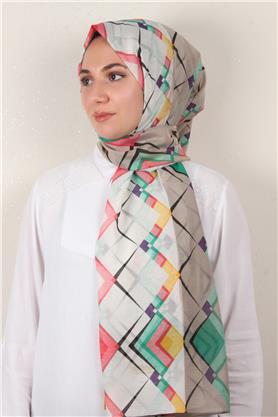 Cotton & Silk Şal 3640-10 Benetton