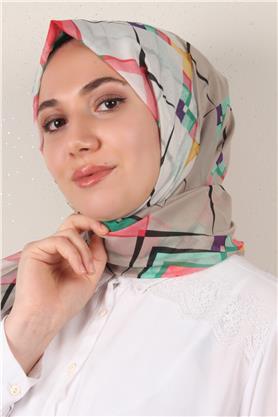 Cotton & Silk Şal 3640-10 Benetton