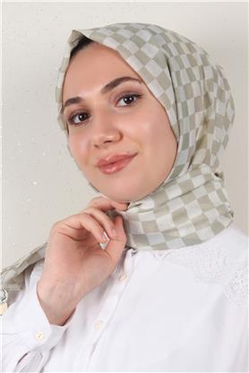 Cotton & Silk Şal 3641-2 Çağla