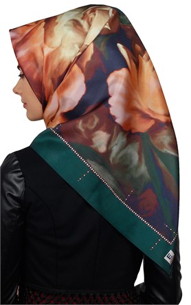 Tafta Dijital Eşarp 1322-9