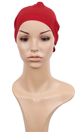 Penye Eşarp Bonesi 251-8 Kırmızı