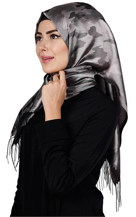 Kamuflaj İpeksi Şal 5550-13