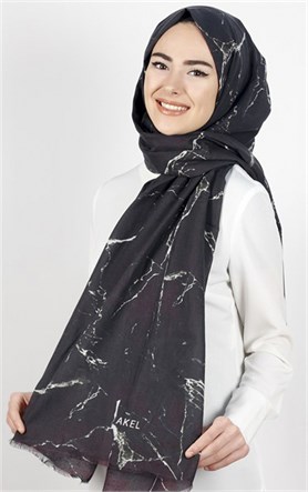 Akel Mermer Desen Şal 5000-8