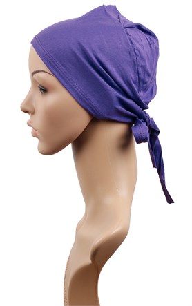 Penye Eşarp Bonesi 251-32 Mor