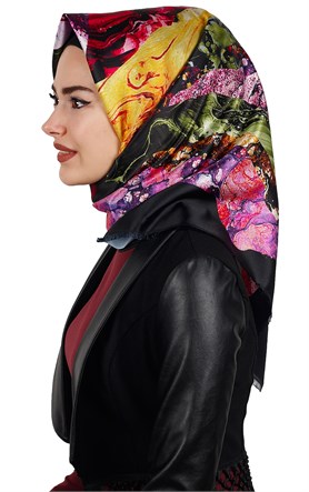 Tafta Dijital Eşarp 1335-13