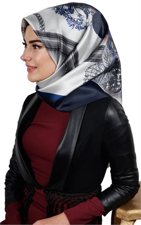 Tafta Dijital Eşarp 1329-2