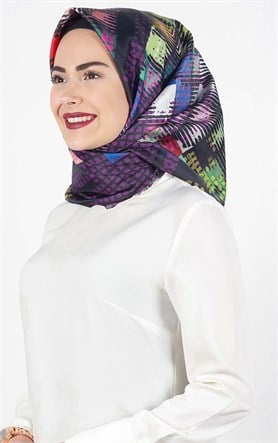 Tafta Dijital Eşarp 1336-6