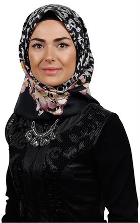 İndirimli İthal İpek Eşarp 13020-23