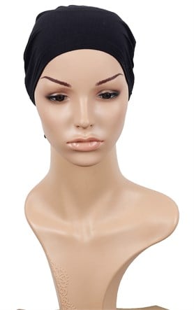 Penye Eşarp Bonesi 251-1 Siyah