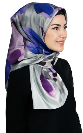 Piramit Tafta Dijital Eşarp 1911-3