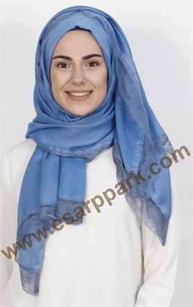 Dantelli Paşmina Şal 1243-44