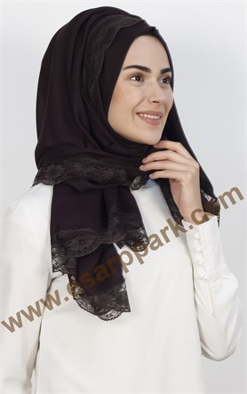 Dantelli Paşmina Şal 1243-47