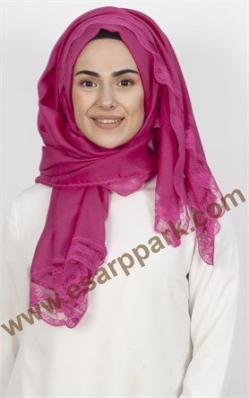 Dantelli Paşmina Şal 1243-48