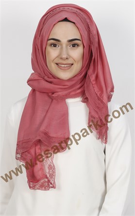 Dantelli Paşmina Şal 1243-49