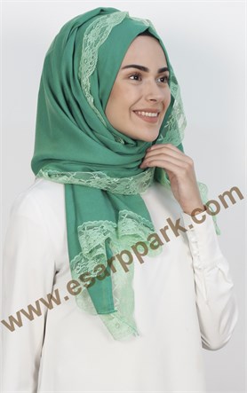 Dantelli Paşmina Şal 1243-55