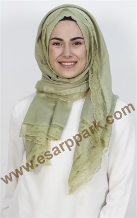 Dantelli Paşmina Şal 1243-60