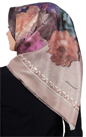 Piramit Tafta Dijital Eşarp 1916-8