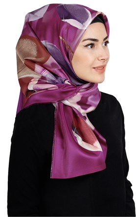 Piramit Tafta Dijital Eşarp 1911-1