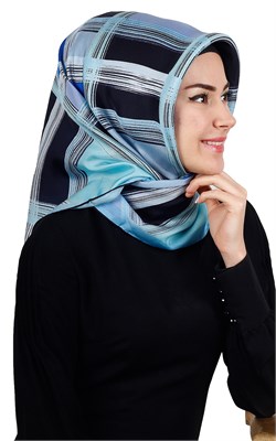 İndirimli İthal İpek Eşarp 13013-3