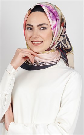 Piramit Tafta Dijital Eşarp 1920-4