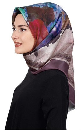 Piramit Tafta Dijital Eşarp 1916-2