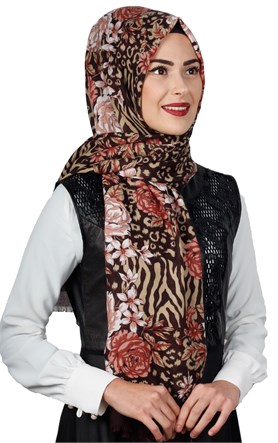 Kışlık Yünlü Şal 5381-9