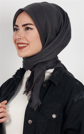  Fileli Coton Eşarp 1713-5