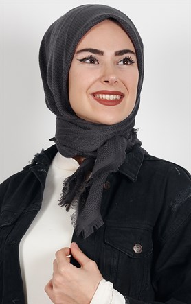  Fileli Coton Eşarp 1713-5