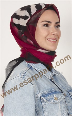 Pamuklu Trend Eşarp 1716-10