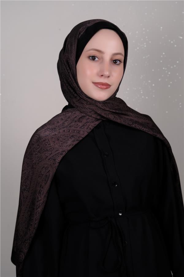 Desenli Lotus Şal 1516-3