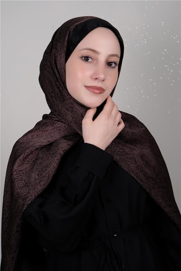 Desenli Lotus Şal 1516-4