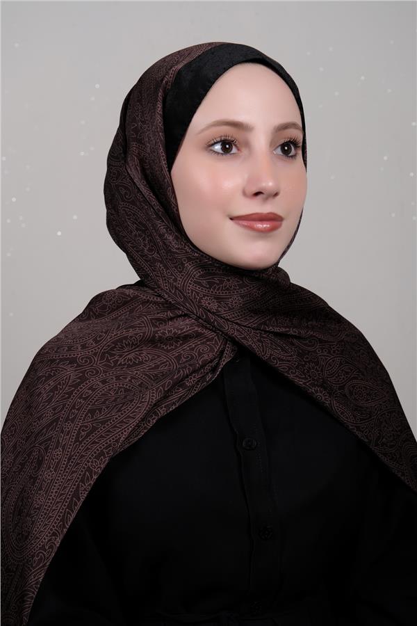 Desenli Lotus Şal 1516-4