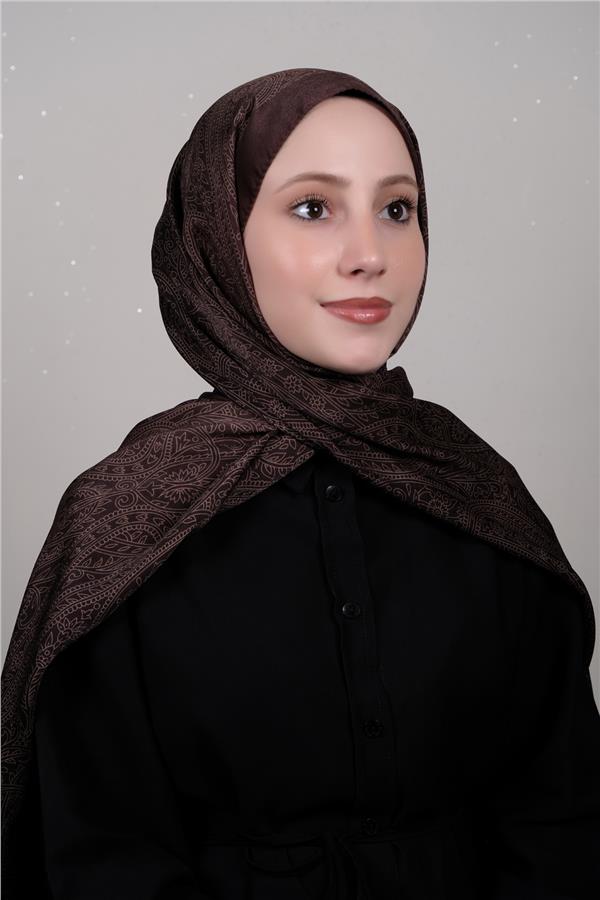 Desenli Lotus Şal 1516-5