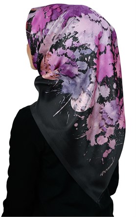 Piramit Tafta Dijital Eşarp 1900-4