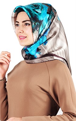 6445-13 ARMİNE İPEK EŞARP 2015 YAZ