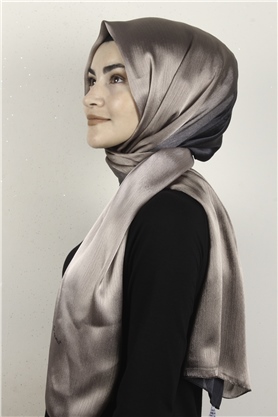 Diamond Degrade Janjan Şal 2728-19 Miskli Kahve