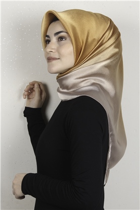 Diamond Degrade Janjan Eşarp 4100-17 Gold