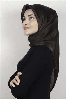 Diamond Janjan Eşarp 4103-10 Acı Kahve