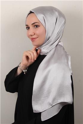 Diamond Janjan Şal 2727-27 Gümüş