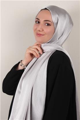 Diamond Janjan Şal 2727-27 Gümüş