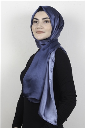 Diamond Degrade Janjan Şal 2728-17 İndigo